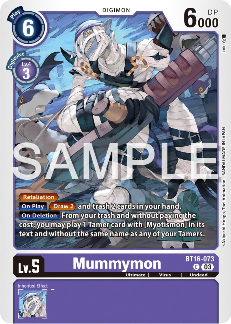 Image for Mummymon [Beginning Observer]