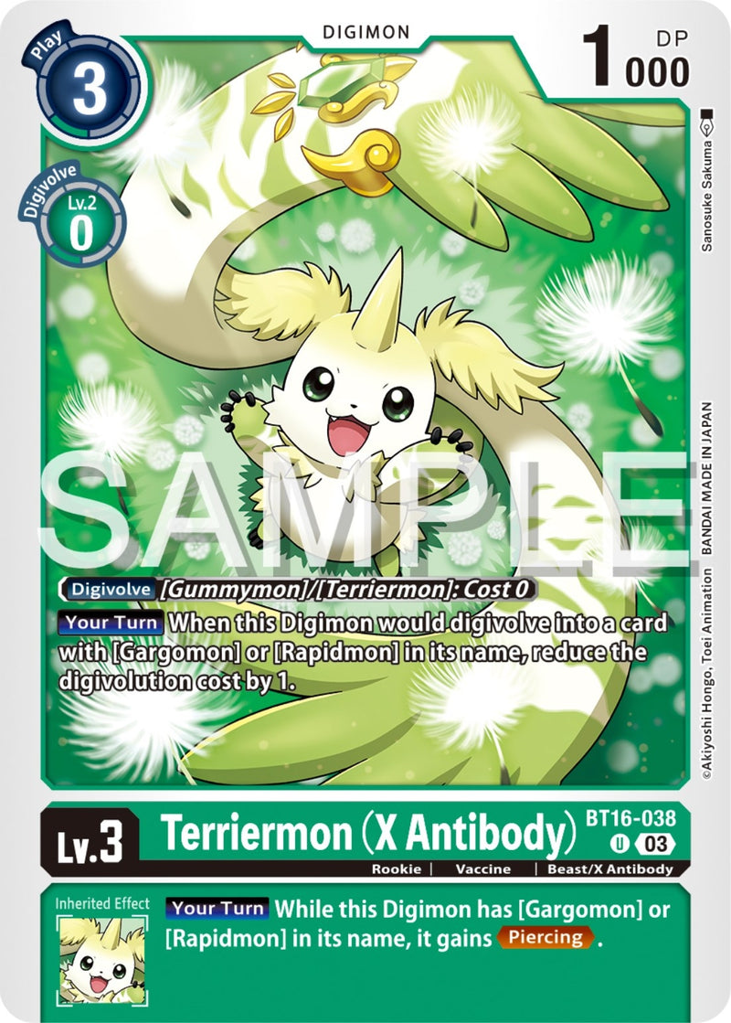 Image for Terriermon (X Antibody) [Beginning Observer]