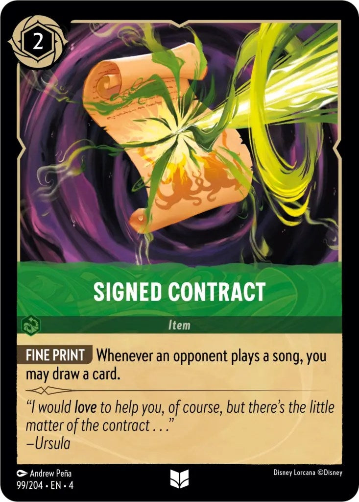 Signed Contract (99/204) [4]