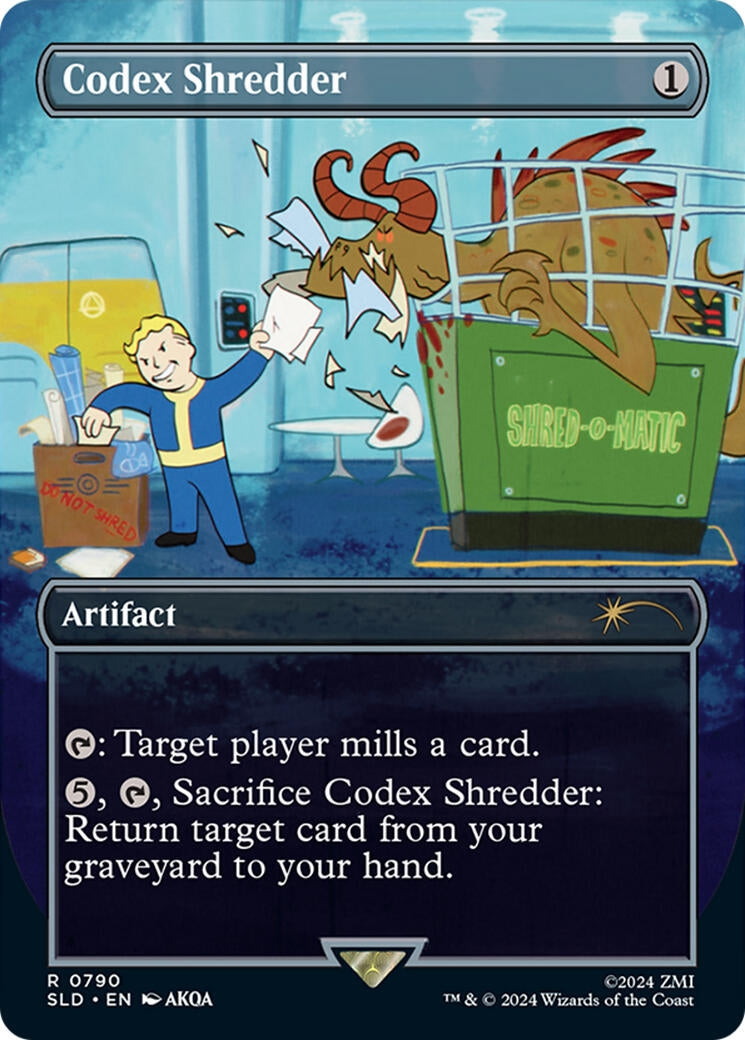 Codex Shredder Rainbow Foil (790) [SLD]