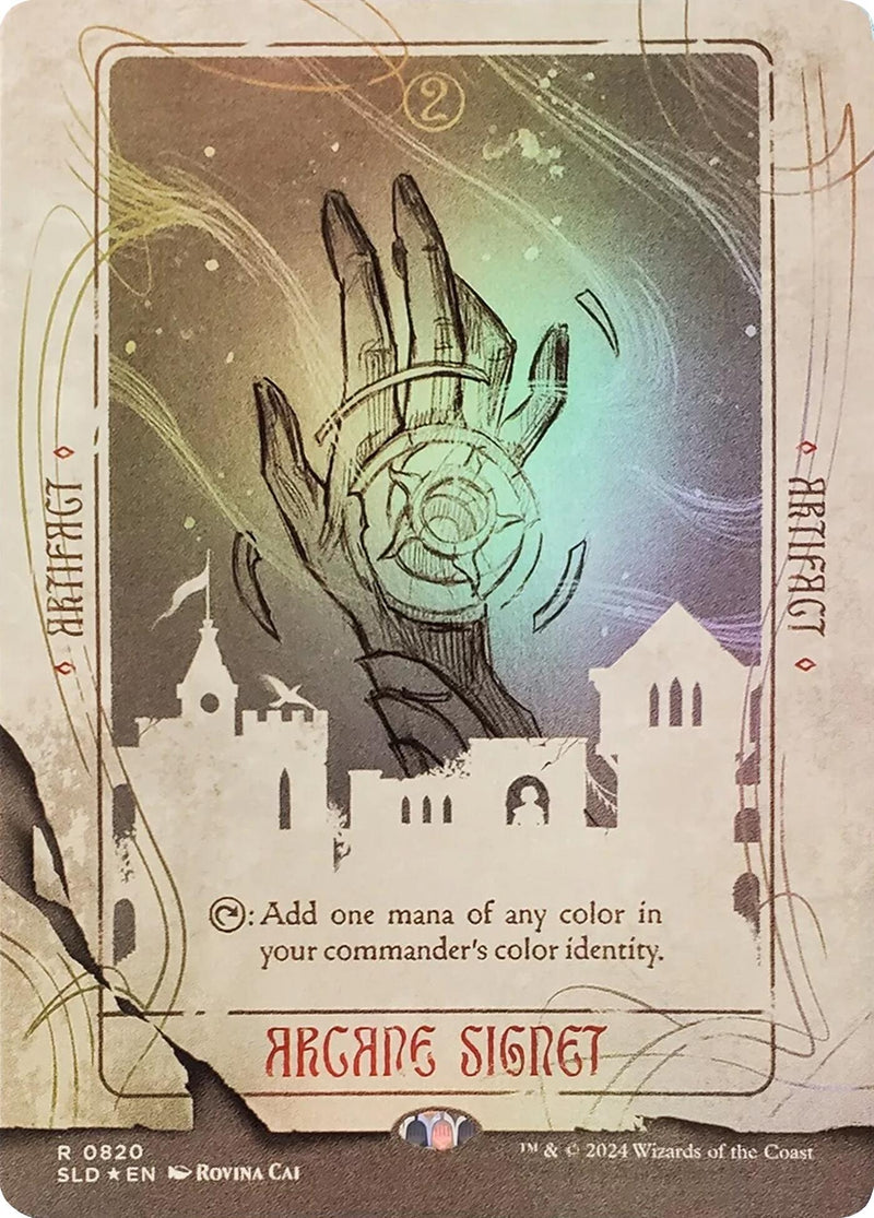 Arcane Signet 0820 Rainbow Foil (820) [SLD]