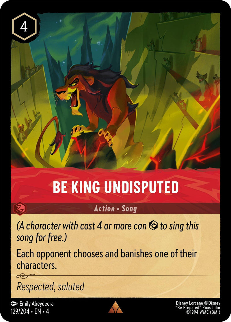 Be King Undisputed (129/204) [4]