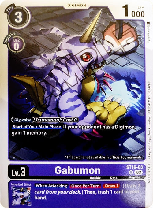 Image for Gabumon (Demo Deck Exclusive) [Starter Deck 16: Wolf of Friendship]