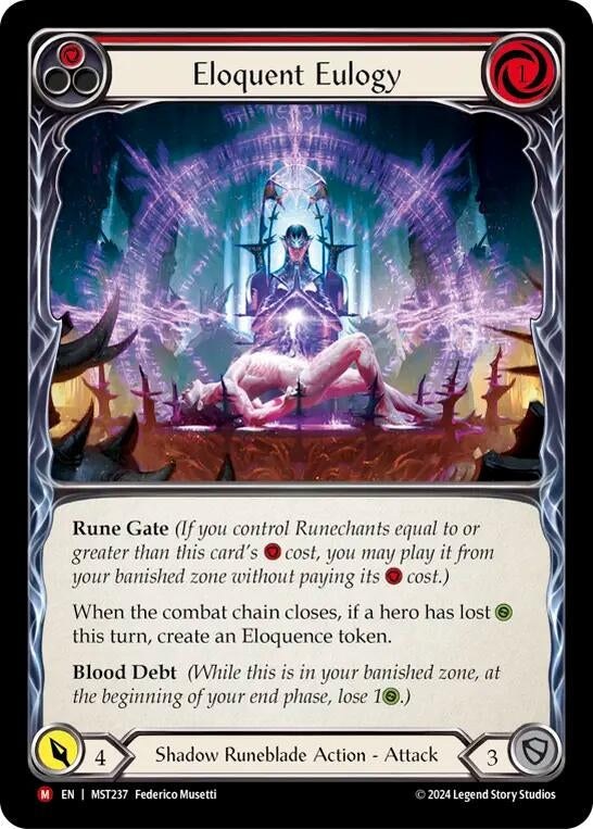 Eloquent Eulogy (MST237) [MST]