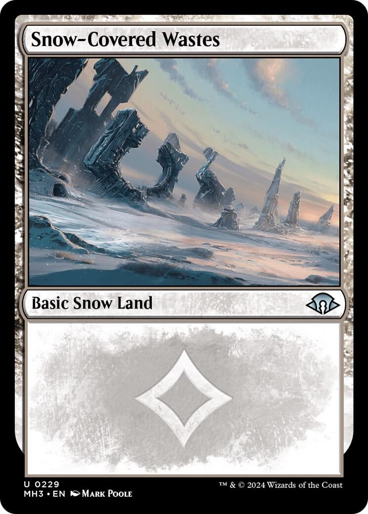 Snow Covered Wastes 0229 (229) [MH3]