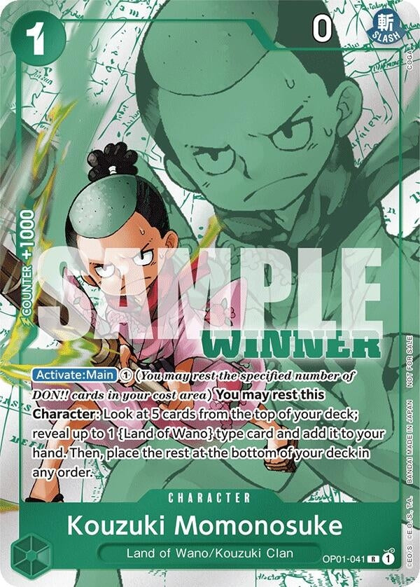 Kouzuki Momonosuke Winner Pack Vol 7 (OP01-041) [OP-PR]