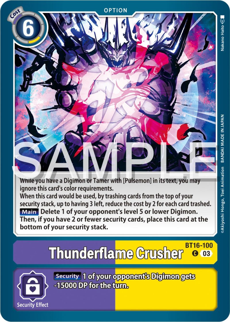 Image for Thunderflame Crusher [Beginning Observer]