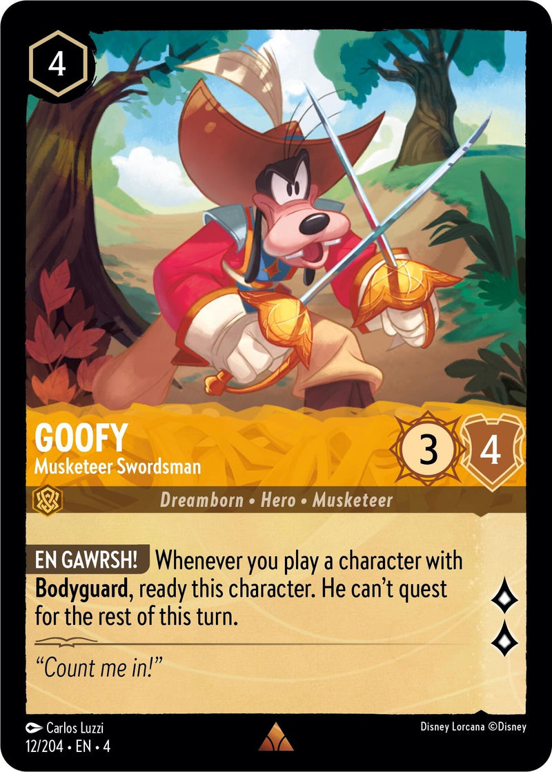 Goofy - Musketeer Swordsman (12/204) [4]