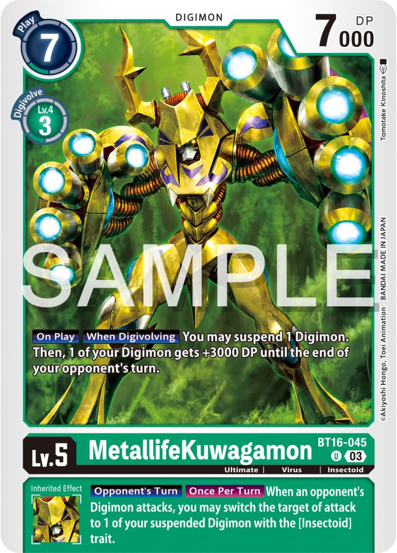 Image for MetallifeKuwagamon [Beginning Observer]
