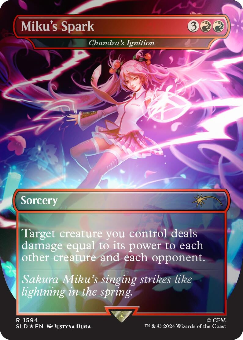 Mikus Spark Chandras Ignition Rainbow Foil (1594) [SLD]