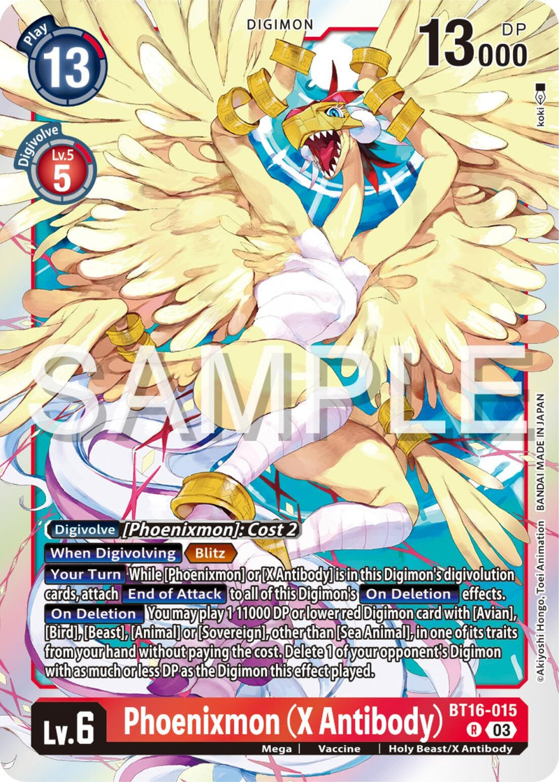 Image for Phoenixmon (X Antibody) [Beginning Observer]