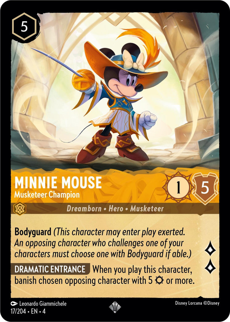 Minnie Mouse - Musketeer Champion (17/204) [4]
