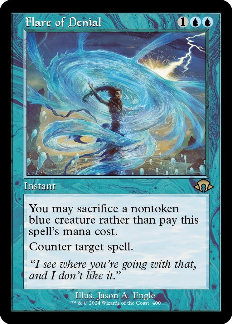 Flare of Denial Retro Frame (400) [MH3]