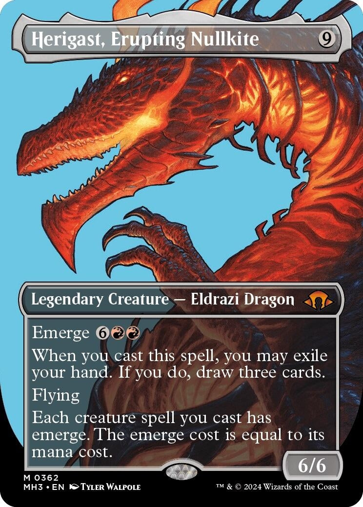 Herigast Erupting Nullkite Borderless (362) [MH3]