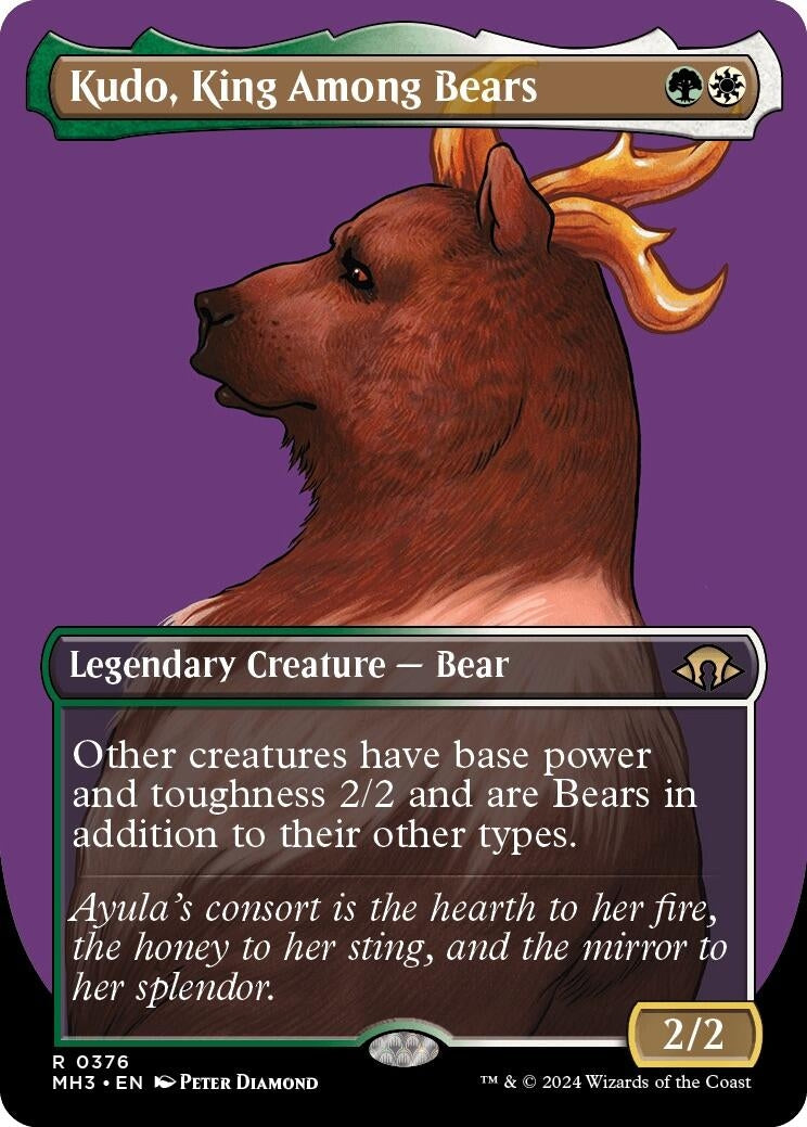 Kudo King Among Bears Borderless (376) [MH3]