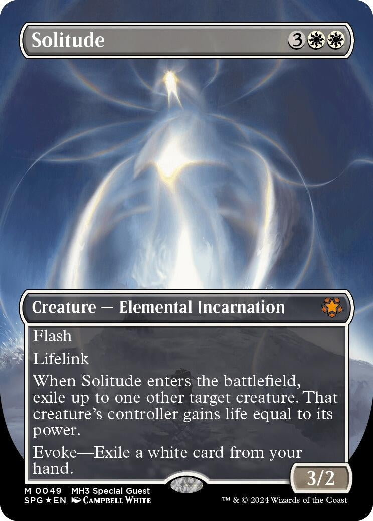 Solitude Borderless Textured Foil (49) [SPG]
