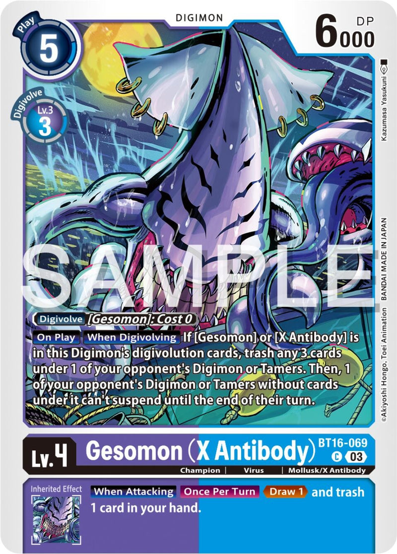Image for Gesomon (X Antibody) [Beginning Observer]