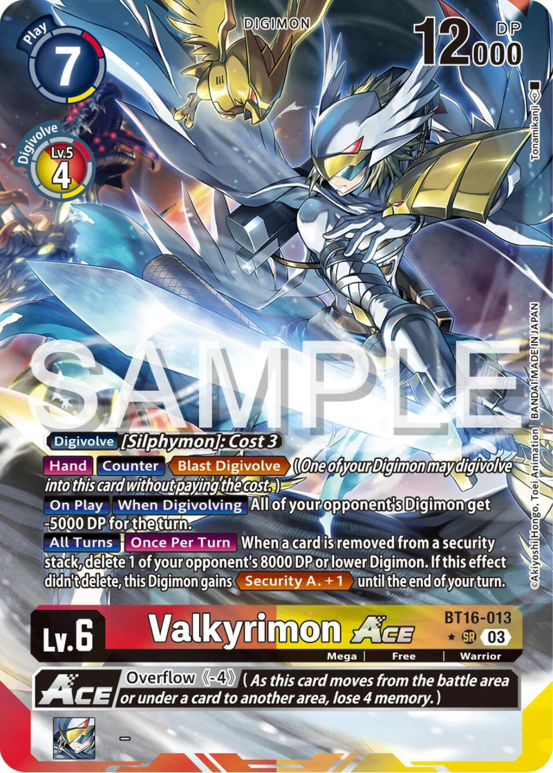 Image for Valkyrimon ACE (Alternate Art) [Beginning Observer]