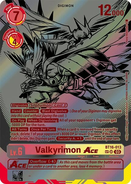 Image for Valkyrimon ACE (Textured) [Beginning Observer]
