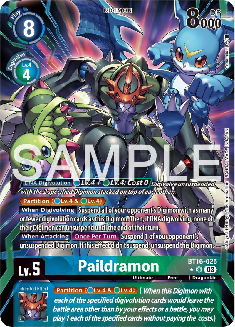Image for Paildramon (Alternate Art) [Beginning Observer]
