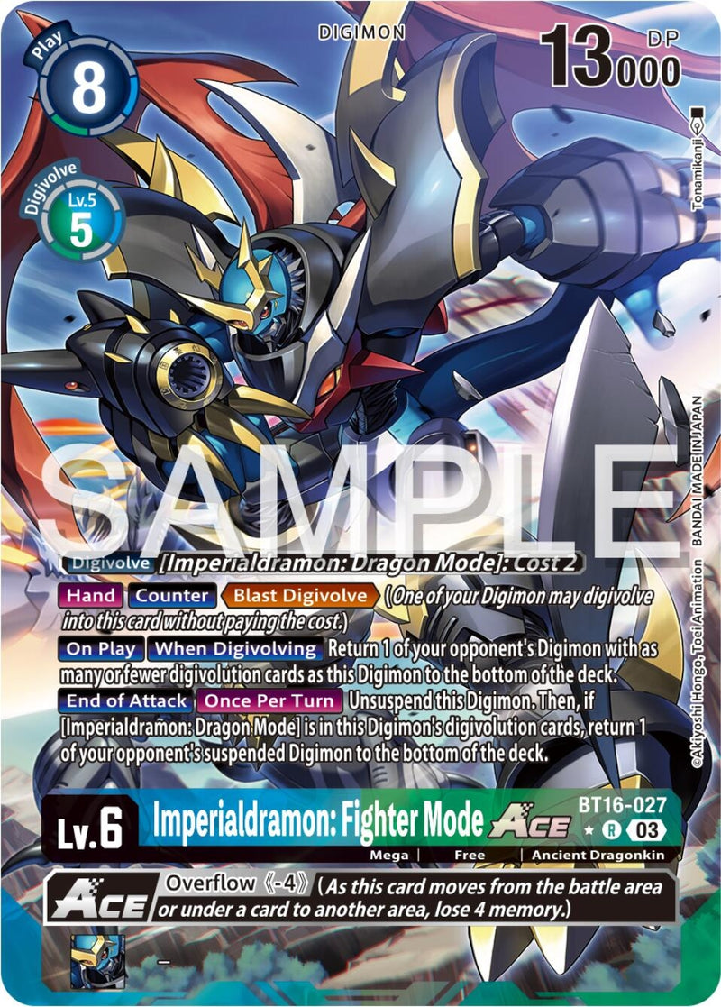 Image for Imperialdramon: Fighter Mode ACE (Alternate Art) [Beginning Observer]