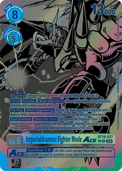 Image for Imperialdramon: Fighter Mode ACE (Textured) [Beginning Observer]