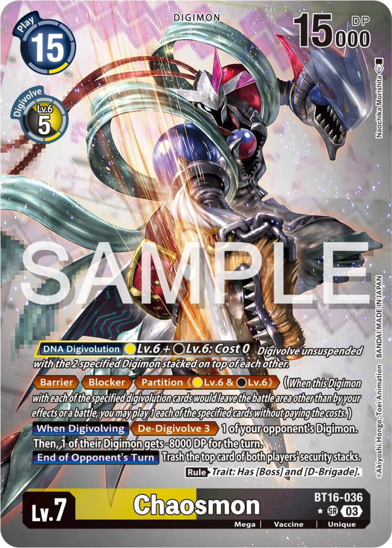 Image for Chaosmon (Alternate Art) [Beginning Observer]