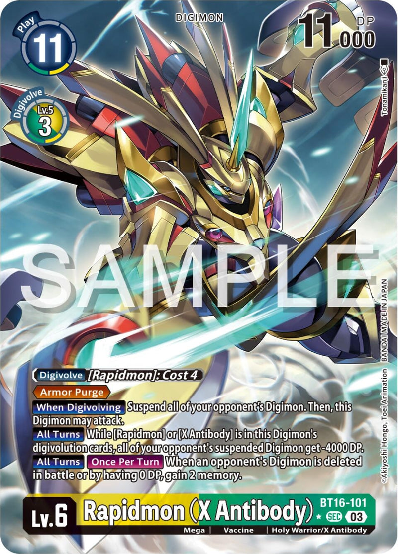 Image for Rapidmon (X Antibody) (Alternate Art) [Beginning Observer]