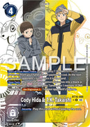 Image for Cody Hida & T.K. Takaishi (Alternate Art) [Beginning Observer]