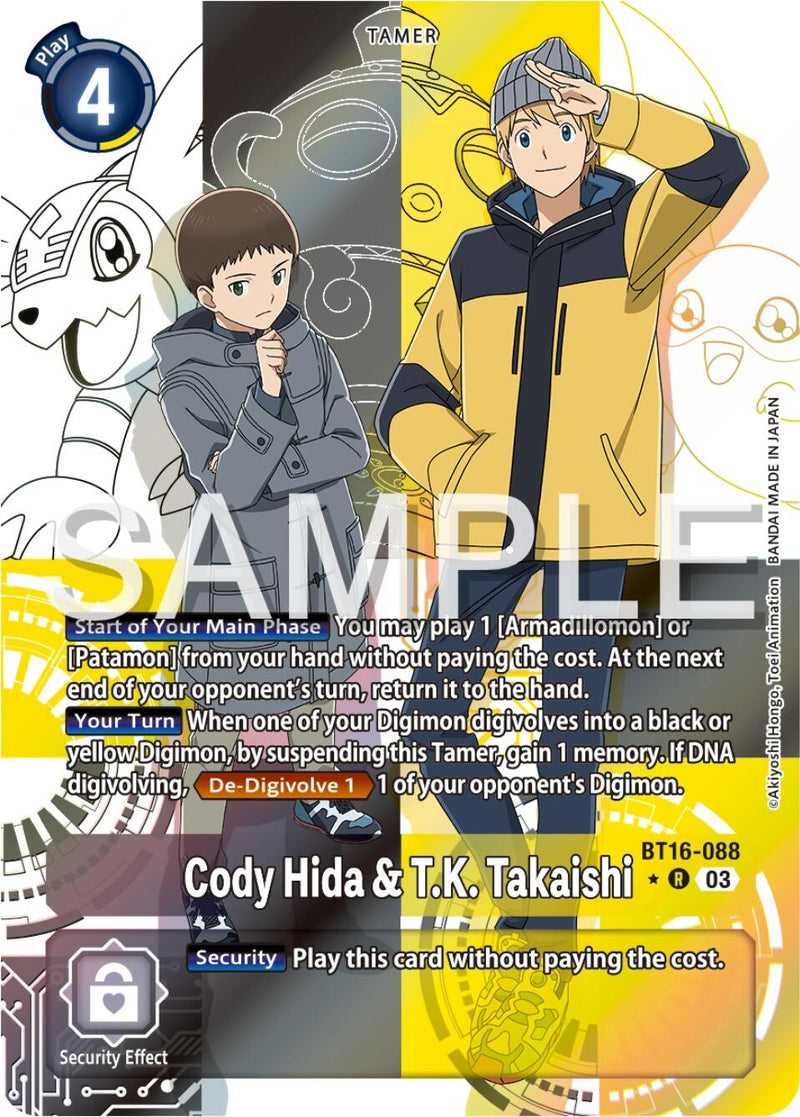 Image for Cody Hida & T.K. Takaishi (Alternate Art) [Beginning Observer]