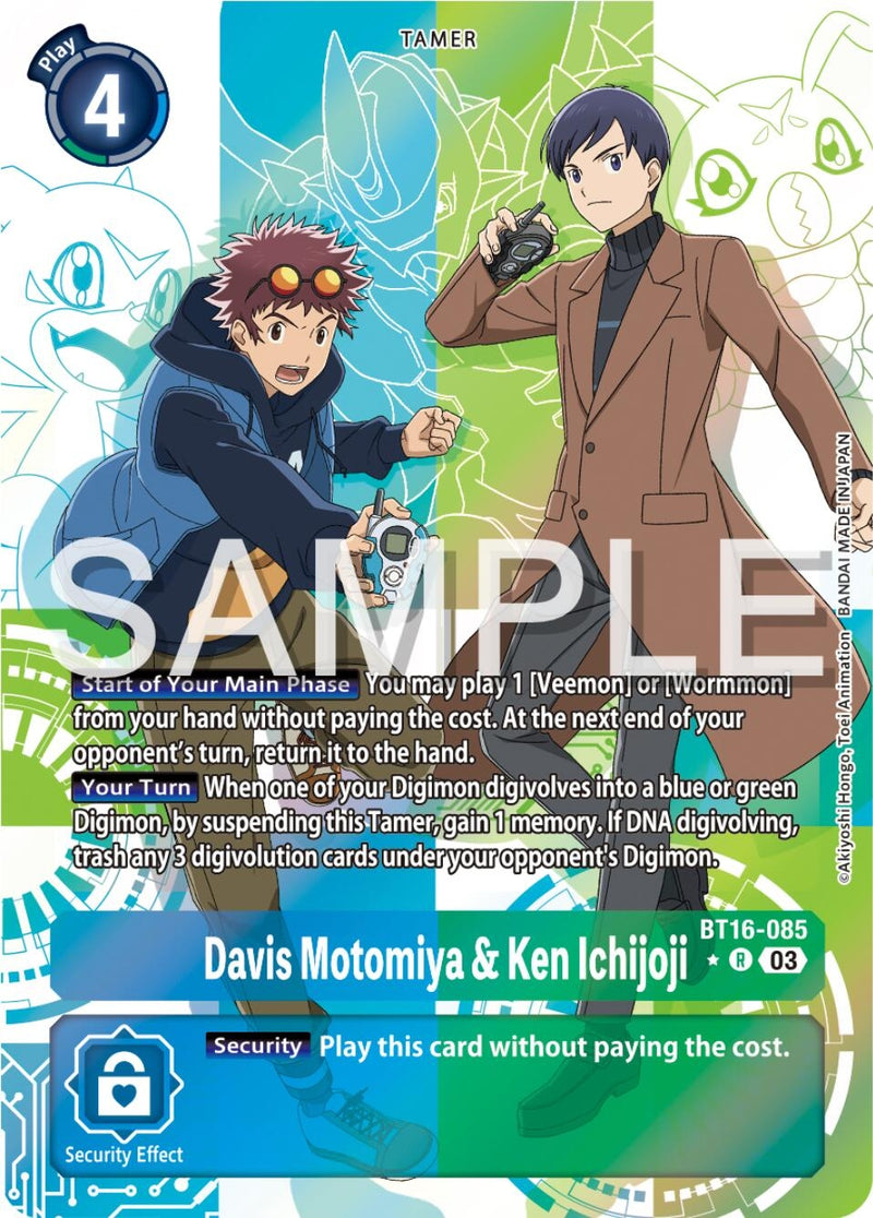 Image for Davis Motomiya & Ken Ichijoji (Alternate Art) [Beginning Observer]