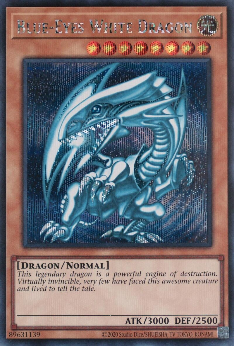 Blue Eyes White Dragon Secret Rare [KC01]