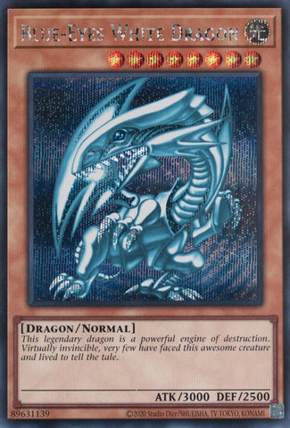 Blue Eyes White Dragon Secret Rare [KC01]