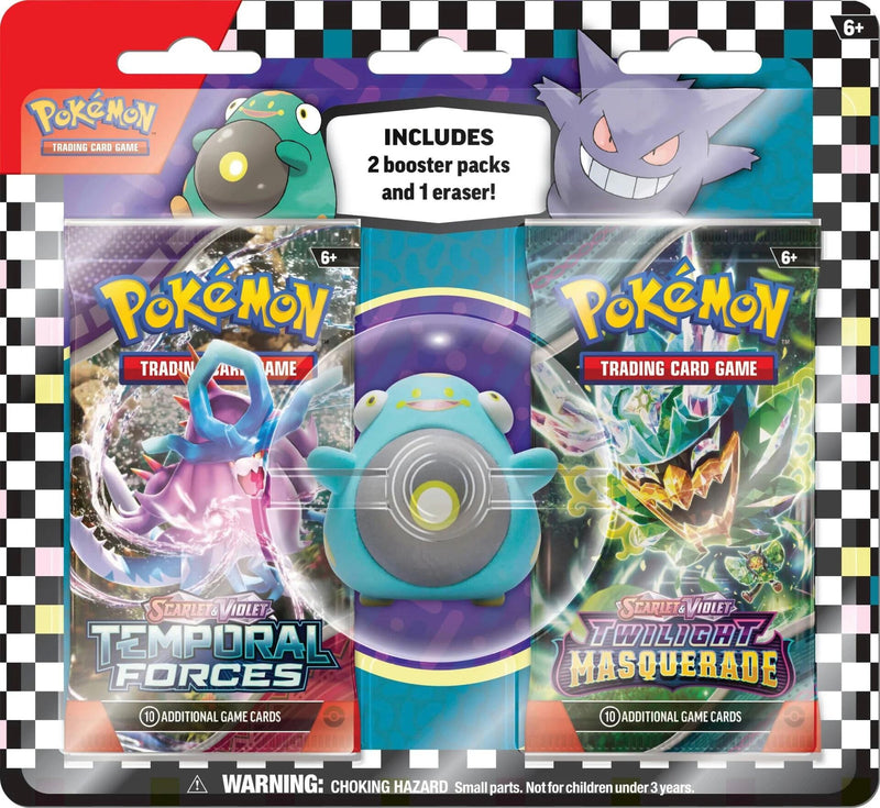 Pokemon TCG Back to School Eraser Blister 2024 Bellibolt [MCAP]