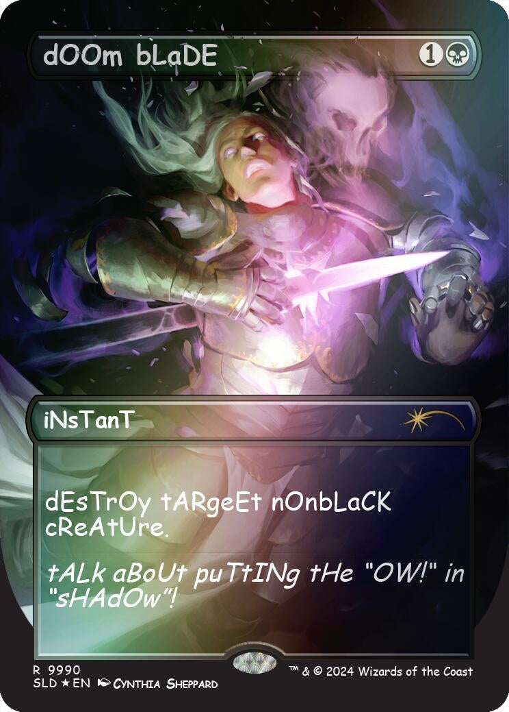 dOOm bLaDE Rainbow Foil (9990) [SLD]