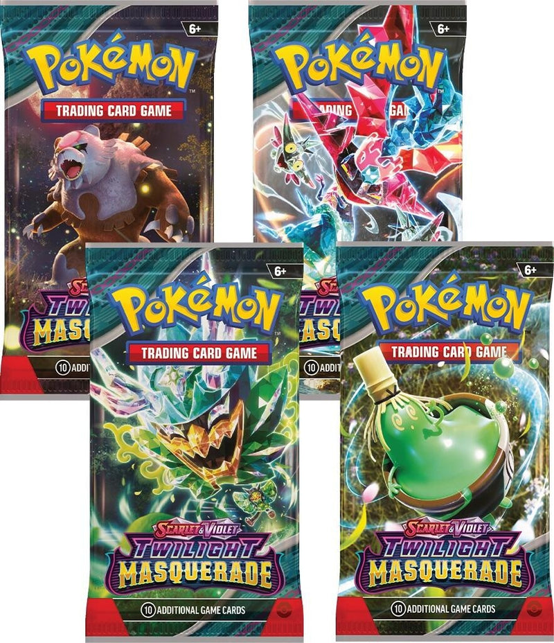Twilight Masquerade Booster Pack Art Bundle Set of 4 [TWM]