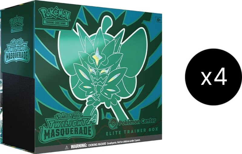 Twilight Masquerade Pokemon Center Elite Trainer Box Exclusive Case [TWM]