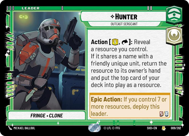 Hunter Outcast Sergeant (009/262) [SHD]