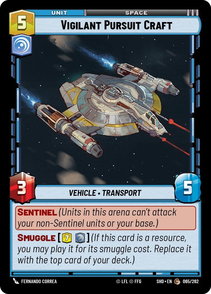 Vigilant Pursuit Craft (065/262) [SHD]