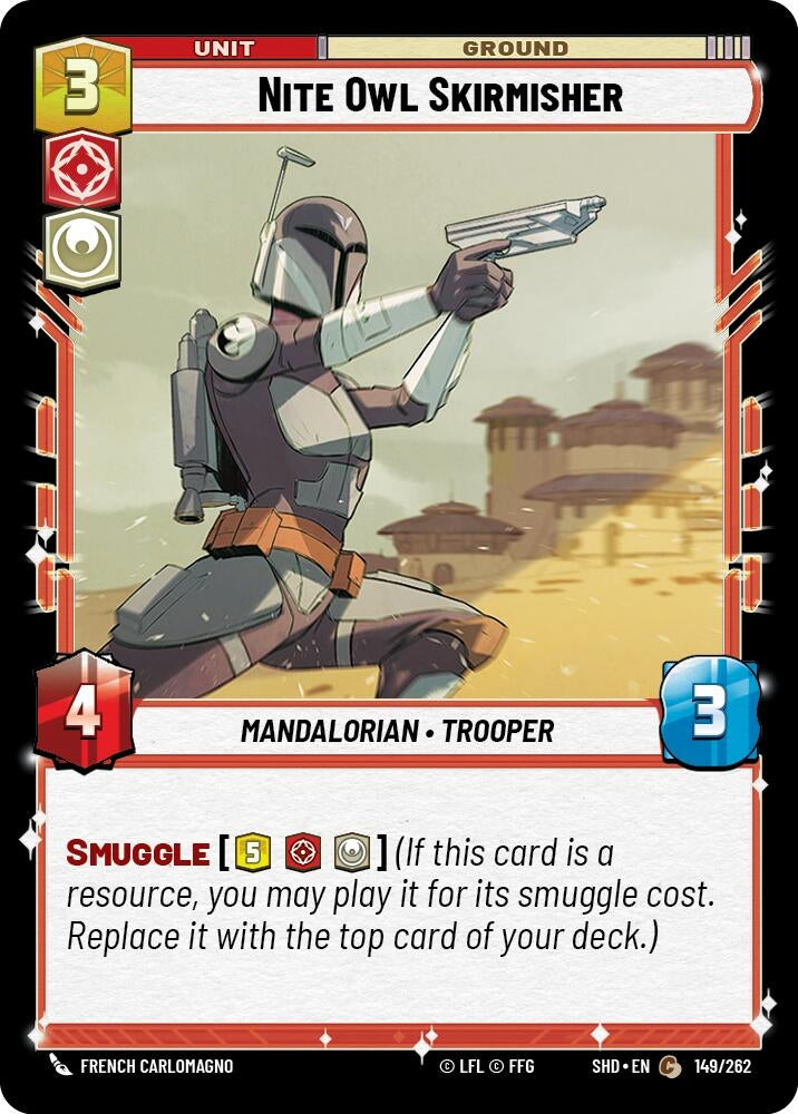 Nite Owl Skirmisher (149/262) [SHD]