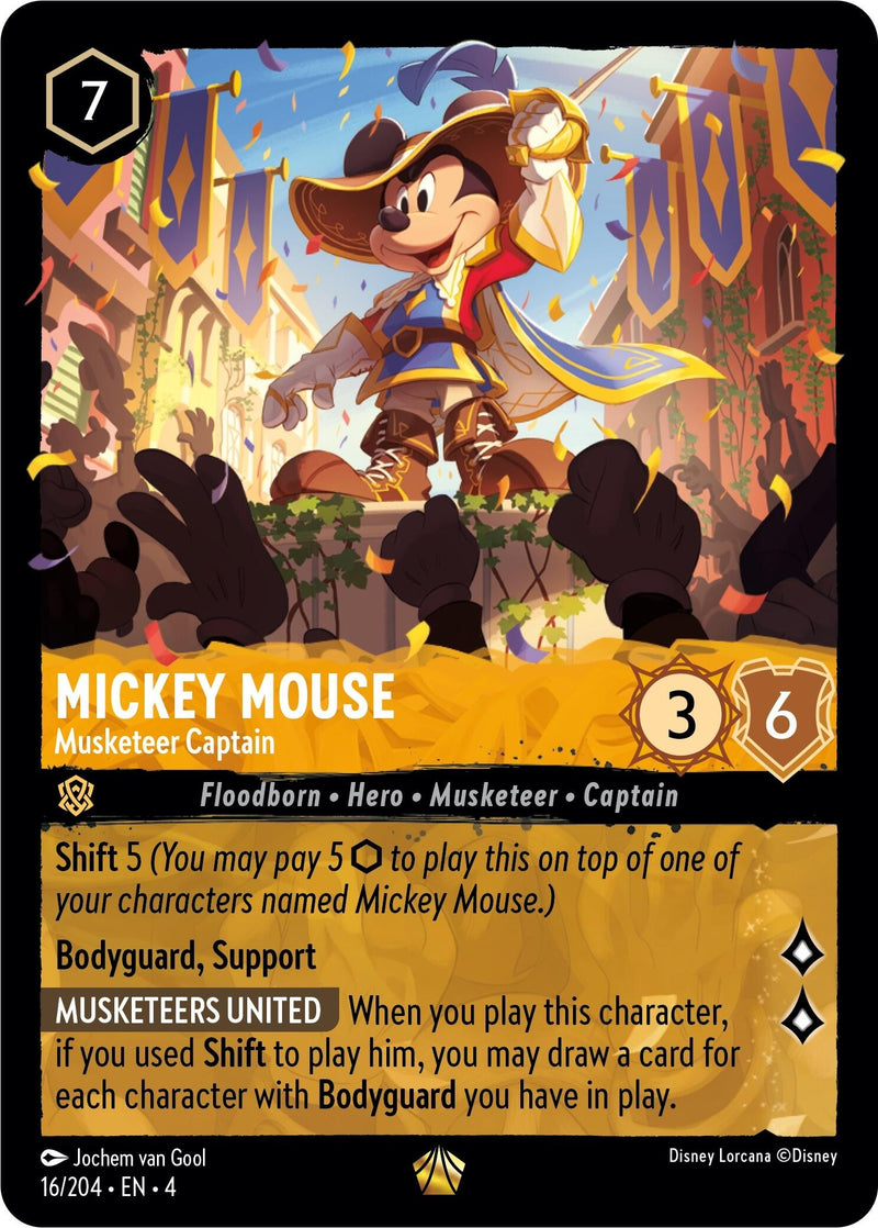 Mickey Mouse - Musketeer Captain (16/204) [4]
