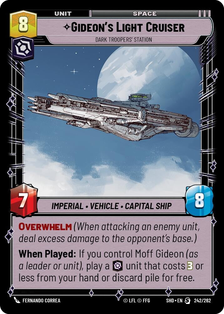 Gideons Light Cruiser Dark Troopers Station (242/262) [SHD]
