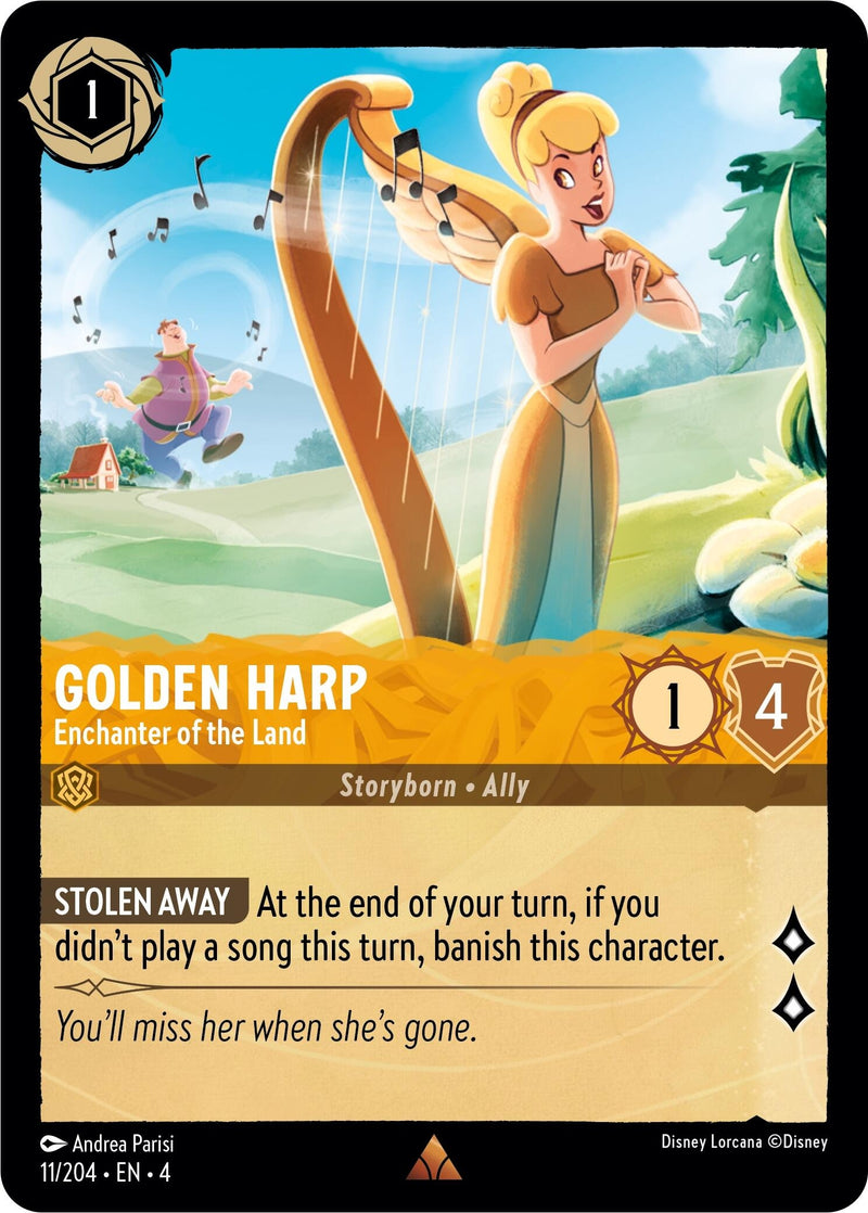 Golden Harp - Enchanter of the Land (11/204) [4]