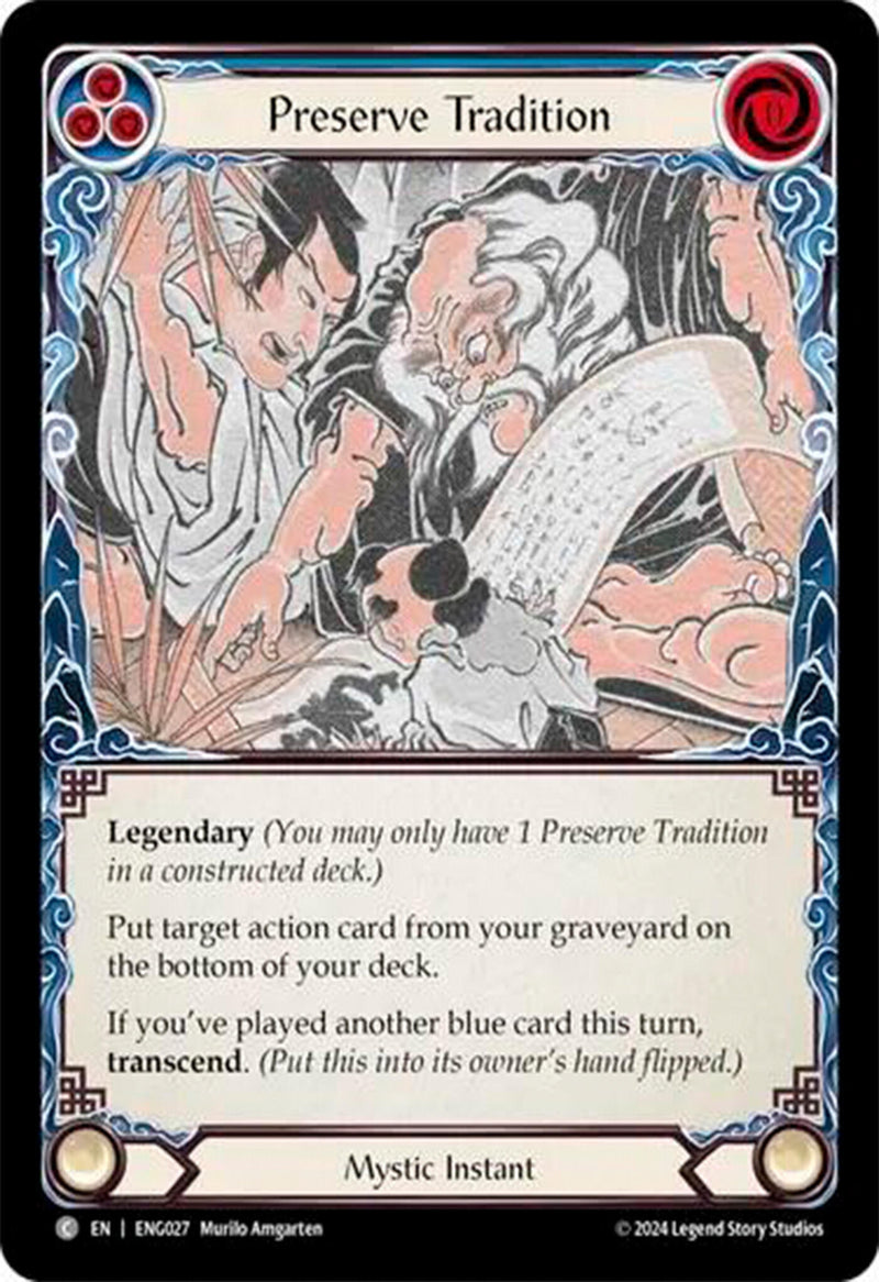 Preserve Tradition (ENG027) []