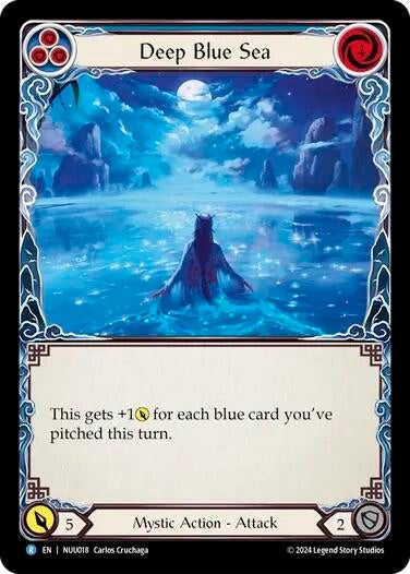 Deep Blue Sea Blue (NUU018) []