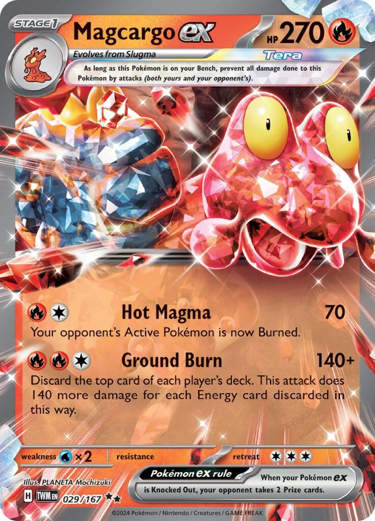 Magcargo ex 029 167 (029/167) [TWM]