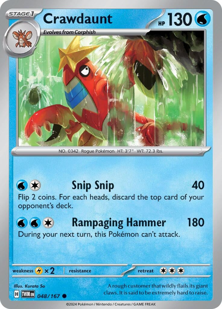 Crawdaunt (048/167) [TWM]