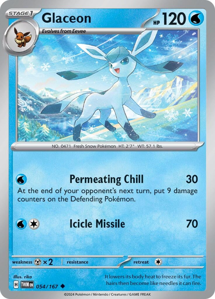 Glaceon (054/167) [TWM]