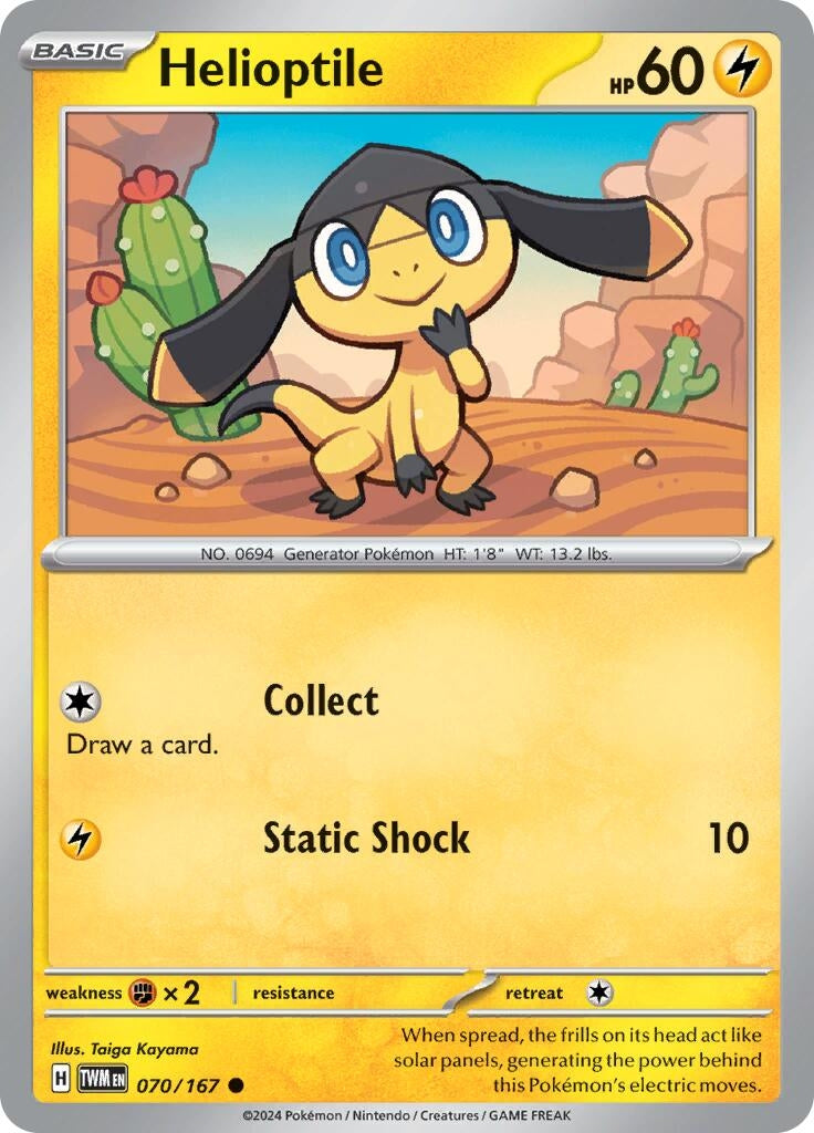 Helioptile (070/167) [TWM]