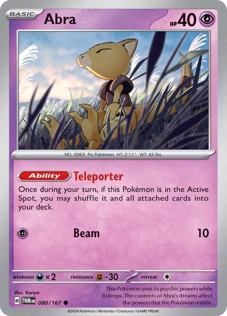 Abra (080/167) [TWM]